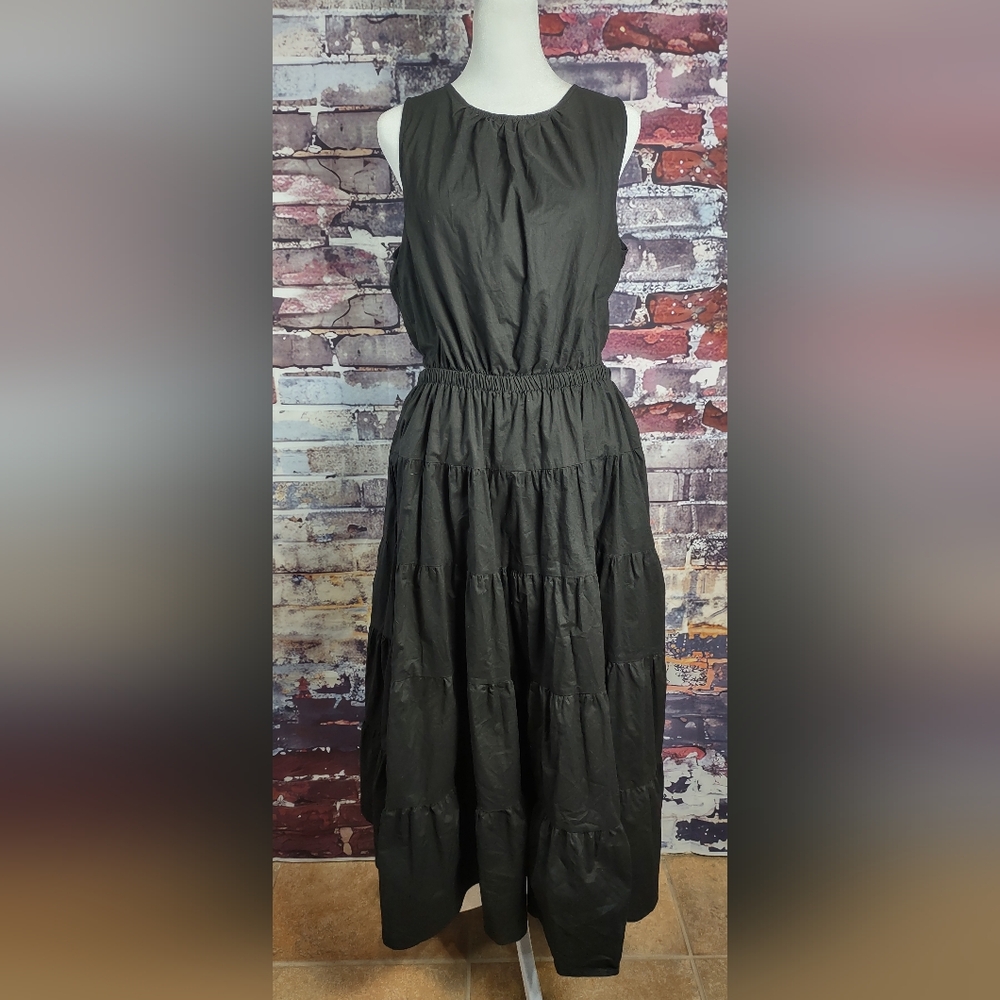 &Merci "Picnic" Tiered Split Waist Dress